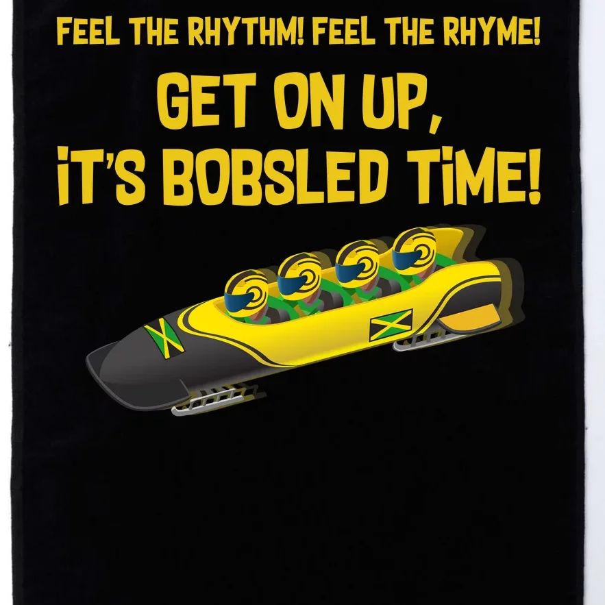 Jamaican Bobsled Team Platinum Collection Golf Towel