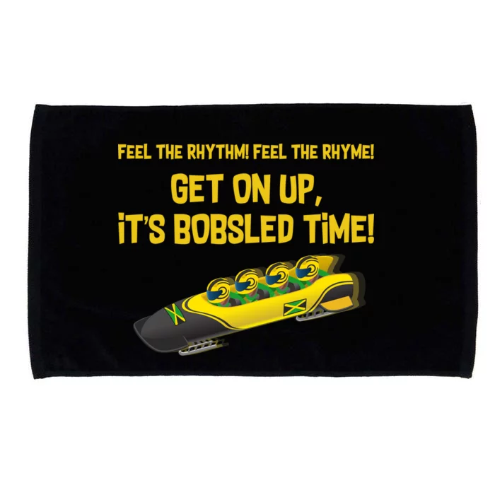 Jamaican Bobsled Team Microfiber Hand Towel