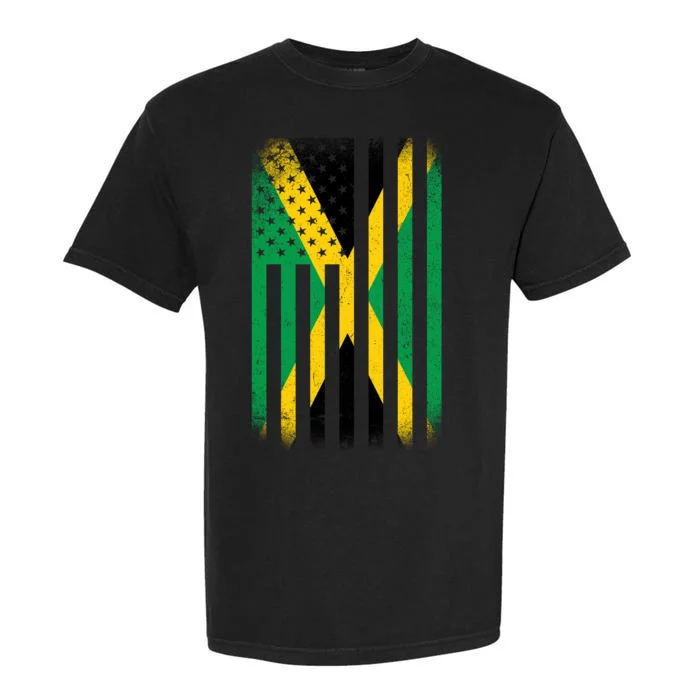 Jamaican Vintage Jamaica Flag Garment-Dyed Heavyweight T-Shirt