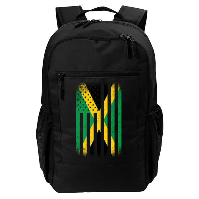 Jamaican Vintage Jamaica Flag Daily Commute Backpack