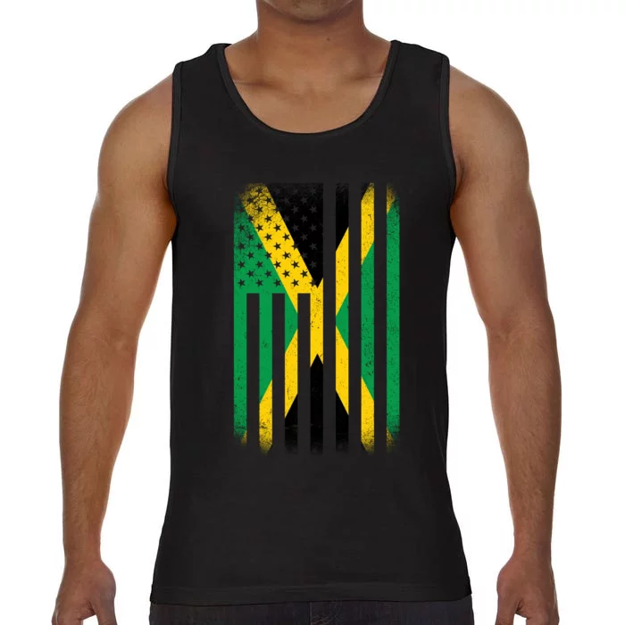 Jamaican Vintage Jamaica Flag Comfort Colors® Tank Top