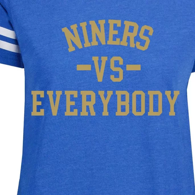 Joey Arredondo Niners Vs Everybody Enza Ladies Jersey Football T-Shirt