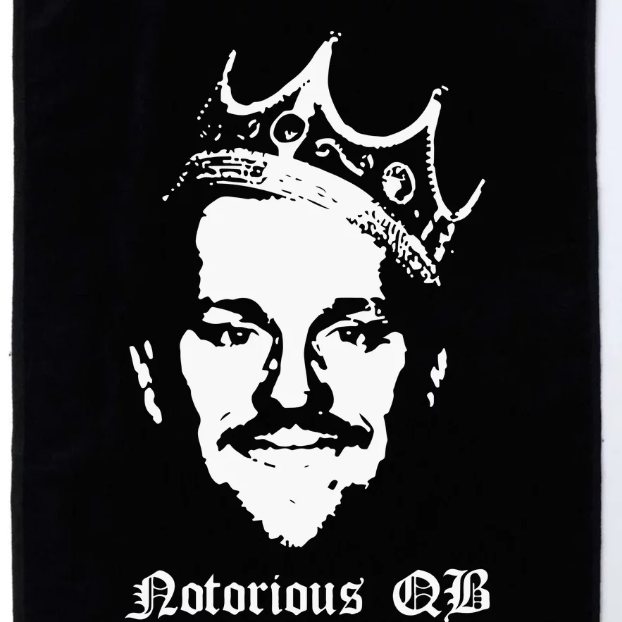 Josh Allen Notorious Qb Platinum Collection Golf Towel