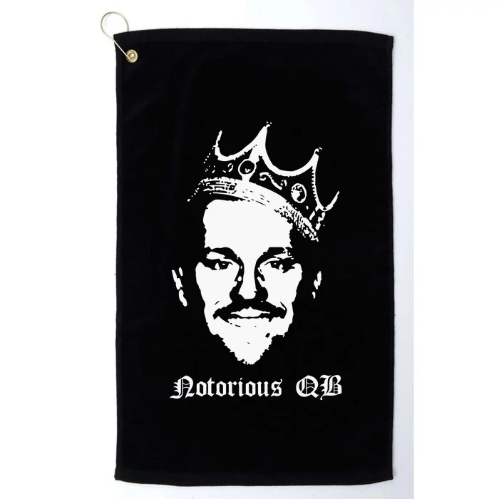 Josh Allen Notorious Qb Platinum Collection Golf Towel