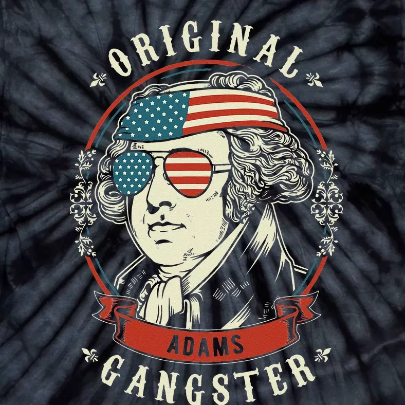 John Adams Original Gangster 4th of July Tie-Dye T-Shirt