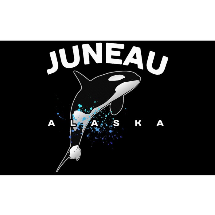 JUNEAU ALASKA Orca Killer Whale Watching Camping Vacation Bumper Sticker