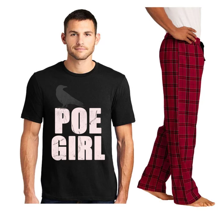 Just A Poe Writing Poem Author World Poetry Day Writer Gift Pajama Set