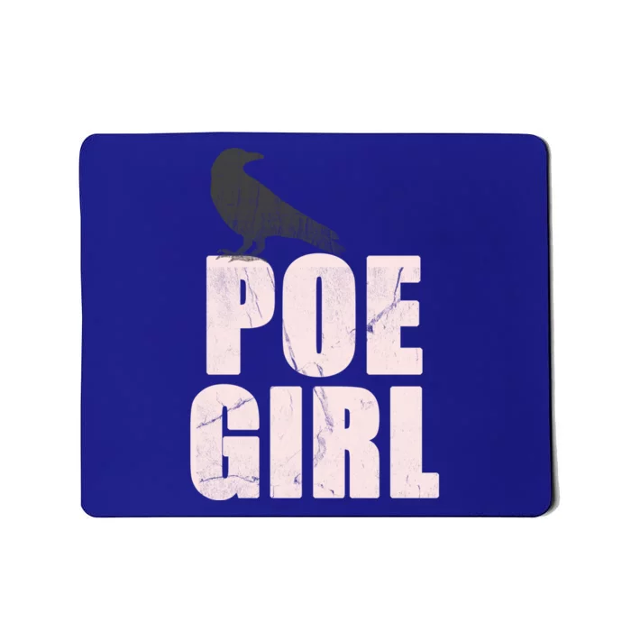 Just A Poe Writing Poem Author World Poetry Day Writer Gift Mousepad