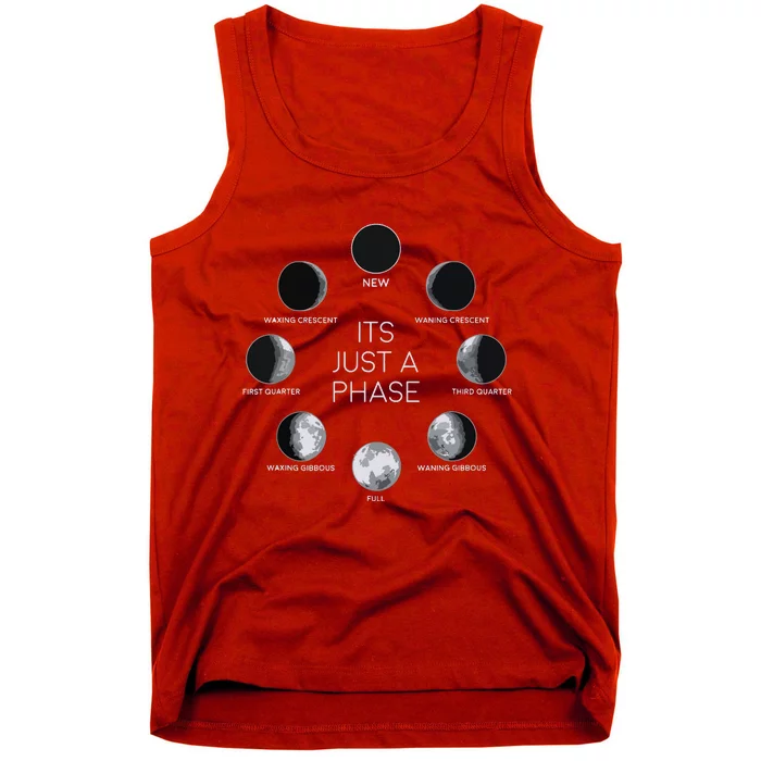 Just A Phase Moon Lunar Space Gift Tank Top