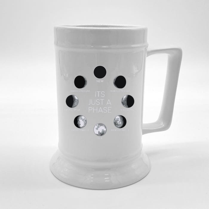 Just A Phase Moon Lunar Space Gift Front & Back Beer Stein