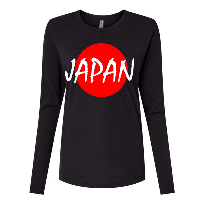 Japan - Tokio Womens Cotton Relaxed Long Sleeve T-Shirt