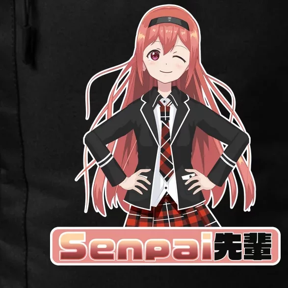 Japanese Animie Girl Senpai Daily Commute Backpack