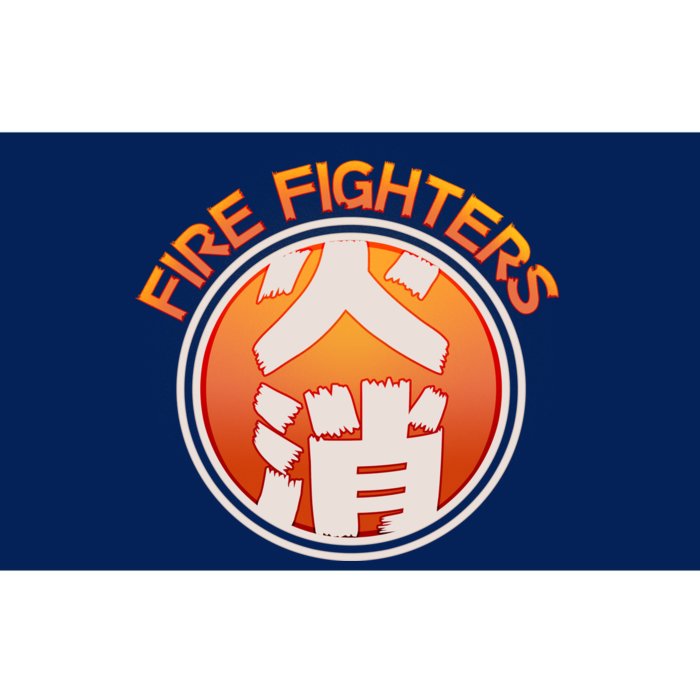 Japanese Fire Fighters - Fire Out Bumper Sticker