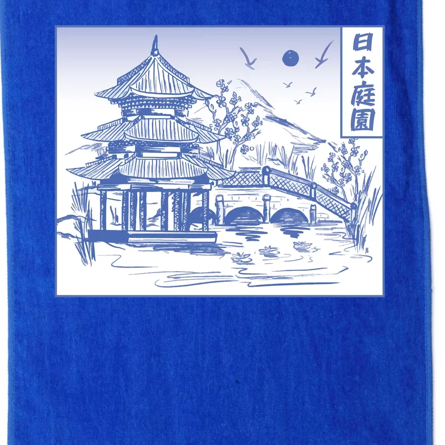 Japanese Garden Art Platinum Collection Golf Towel