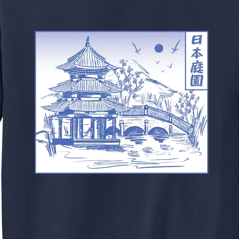 Japanese Garden Line Sweatshirt