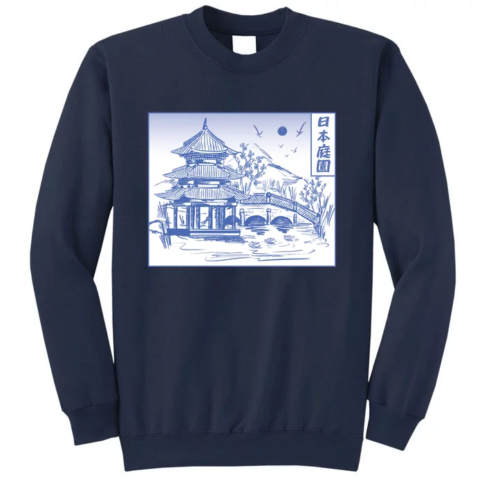 Japanese Garden Line Sweatshirt