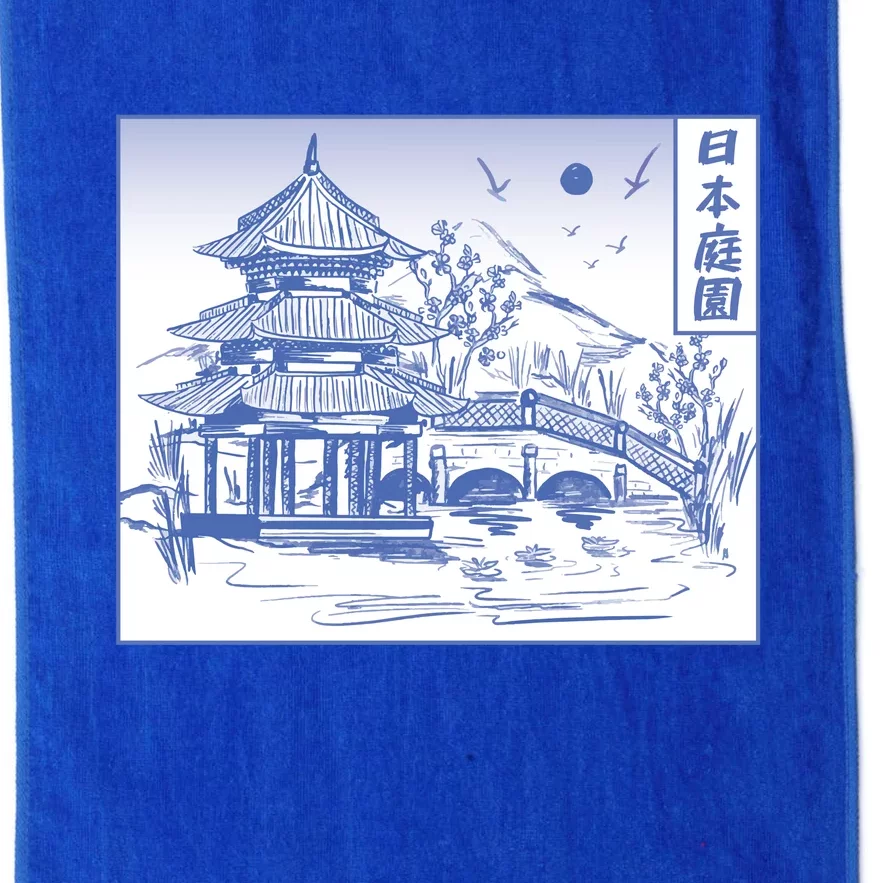 Japanese Garden Line Platinum Collection Golf Towel