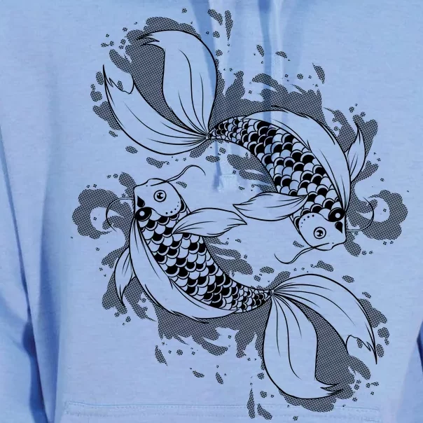 Japanese Koi Pisces Unisex Surf Hoodie