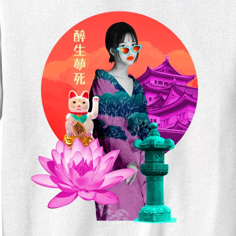 Japanese Photo Temple Sweatshirt