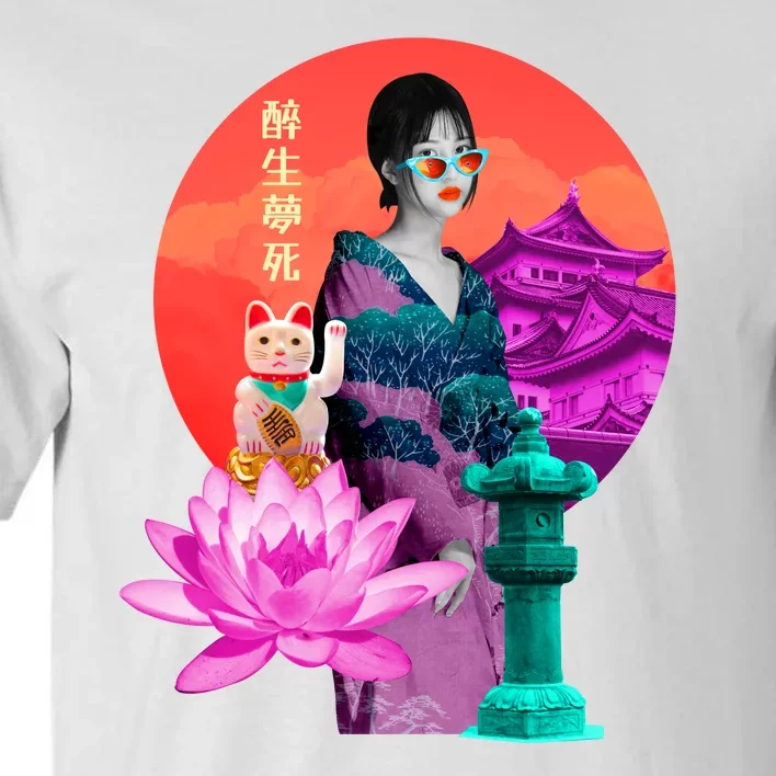 Japanese Photo Temple Tall T-Shirt