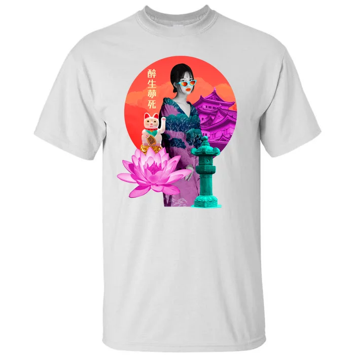 Japanese Photo Temple Tall T-Shirt