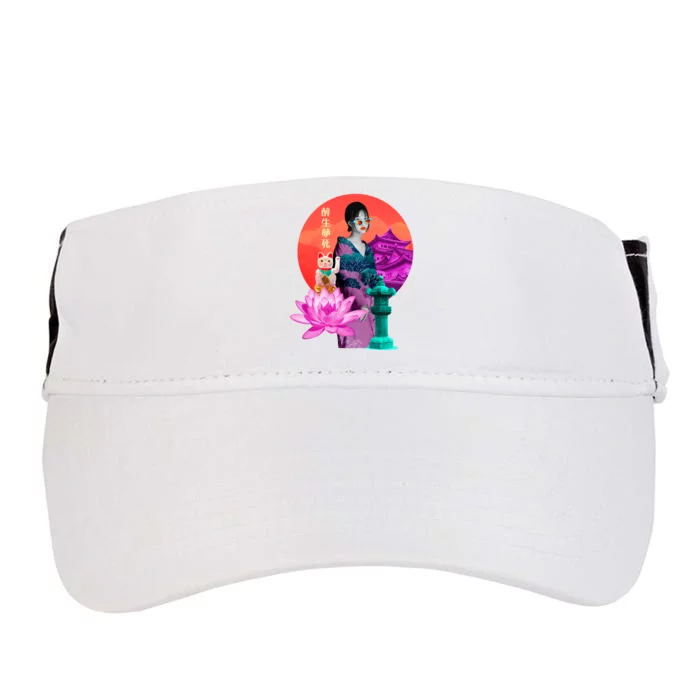 Japanese Photo Temple Adult Drive Performance Visor