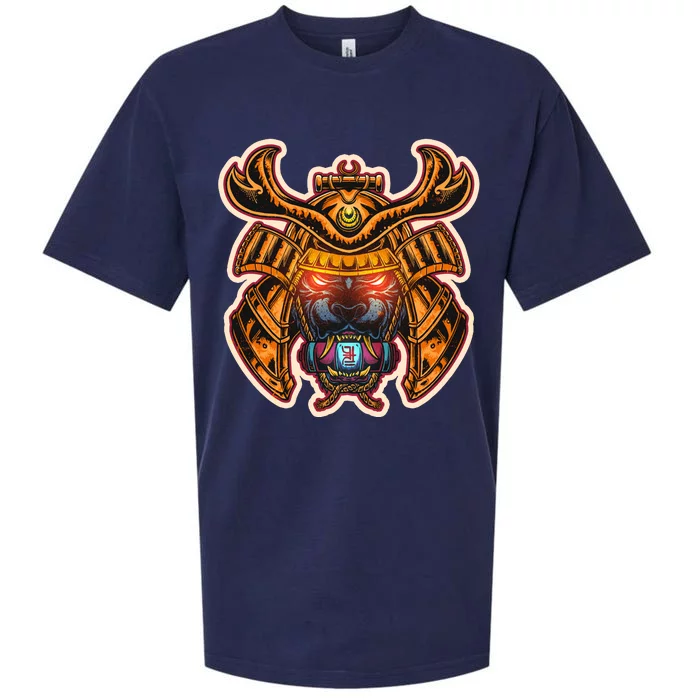 Japanese Samurai Warrior Demon Dog Sueded Cloud Jersey T-Shirt