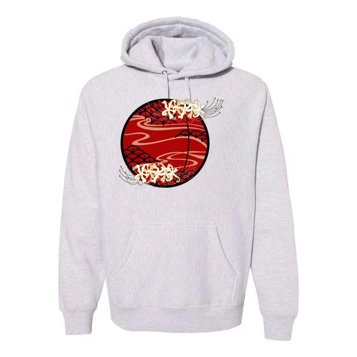 Japanese Spider Lily Premium Hoodie