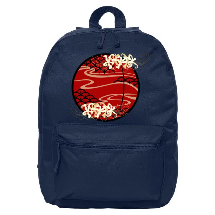 Japanese Spider Lily 16 in Basic Backpack