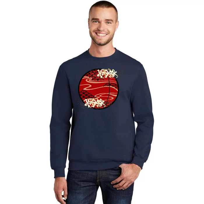 Japanese Spider Lily Tall Sweatshirt