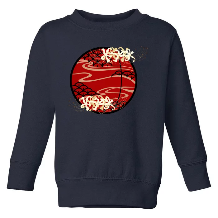 Japanese Spider Lily Toddler Sweatshirt