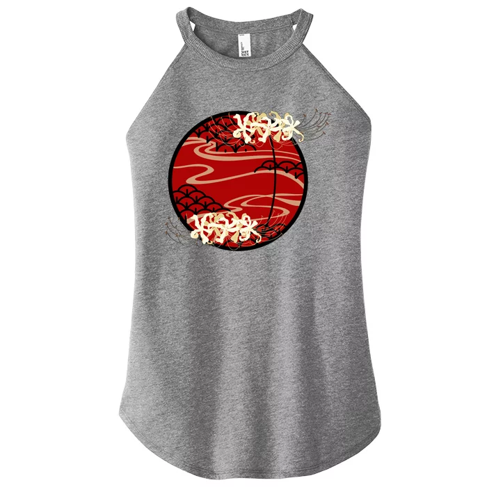 Japanese Spider Lily Women’s Perfect Tri Rocker Tank