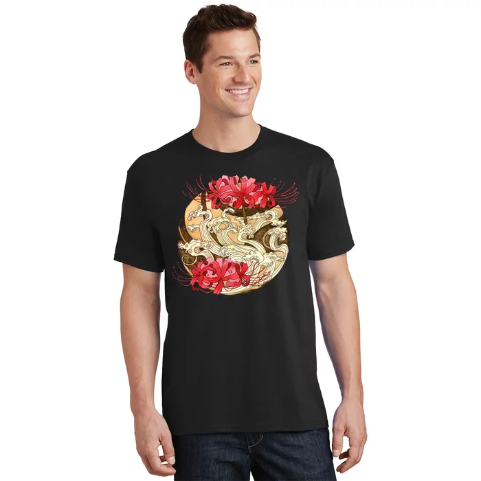 Japanese Spider Lily Watercolor T-Shirt