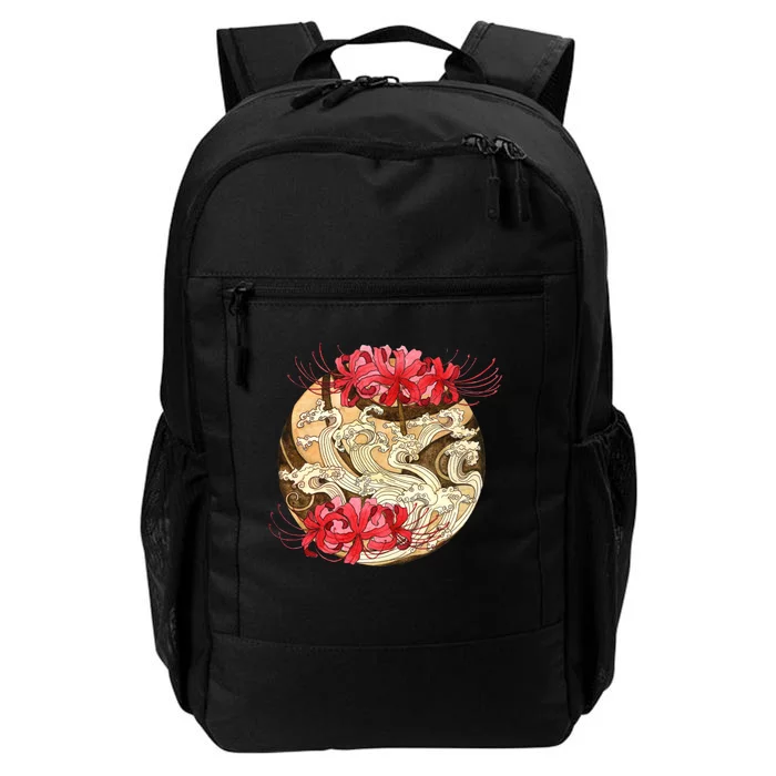 Japanese Spider Lily Watercolor Daily Commute Backpack