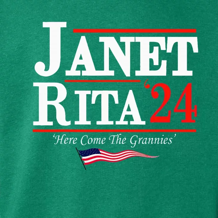 Janet And Rita 2024 Here Come The Grannies Toddler Hoodie