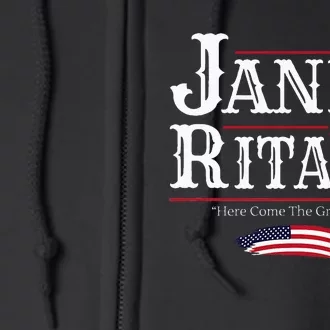 Janet And Rita 24 Full Zip Hoodie