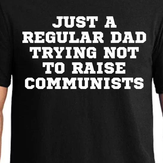 Just A Regular Dad Trying Not To Raise Communists Pajama Set