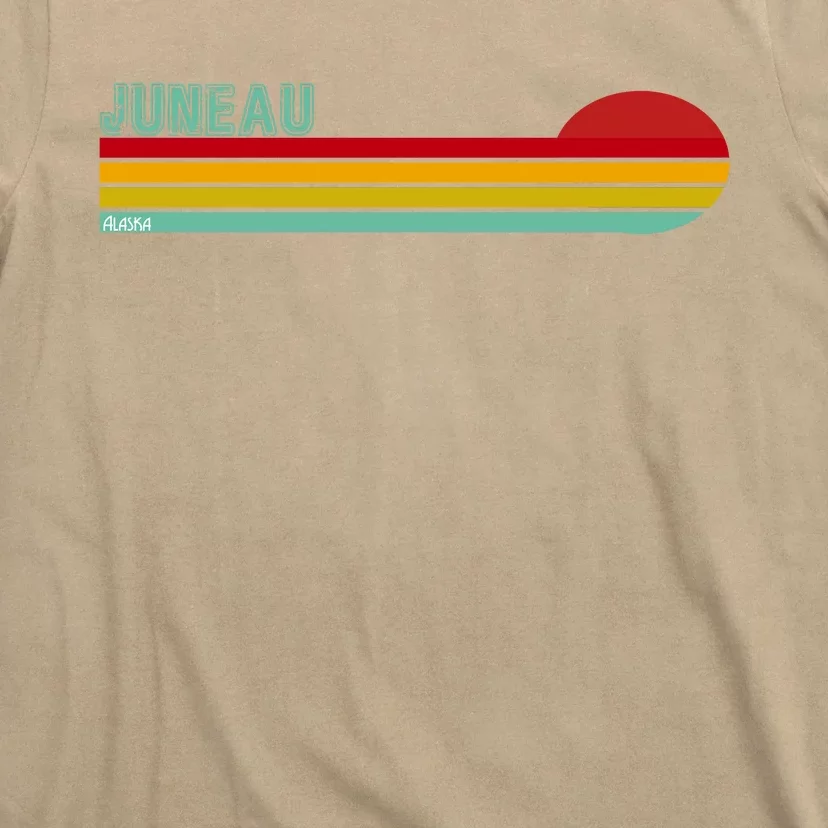 Juneau Alaska Retro Sunset T-Shirt