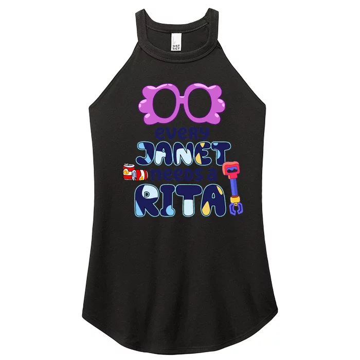 Janet and Rita Magnet Duo Women’s Perfect Tri Rocker Tank