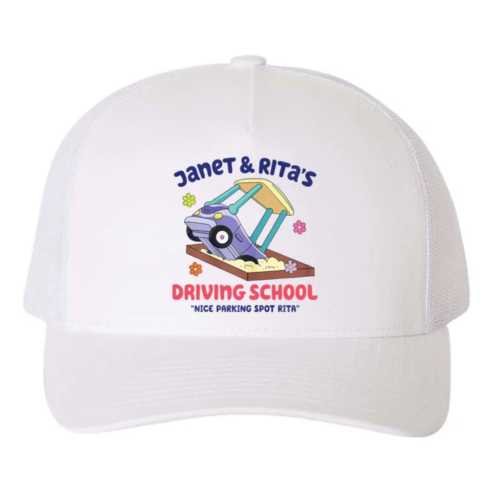 Janet And Rita Driving School Nice Parking Spot Rita Yupoong Adult 5-Panel Trucker Hat