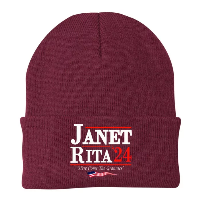 Janet And Rita 2024 Here Come The Grannies Knit Cap Winter Beanie