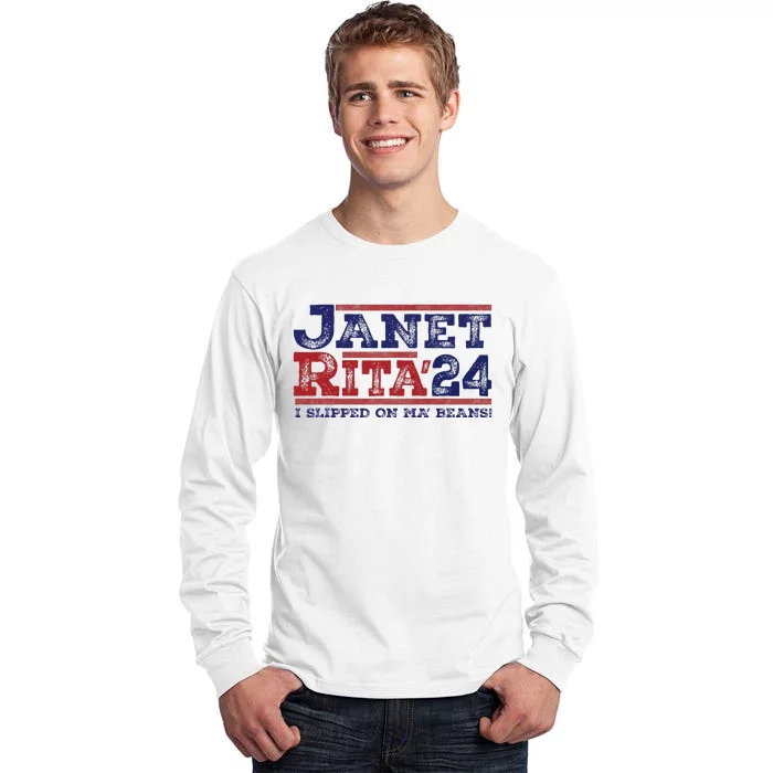 Janet And Rita For President 2024 Tall Long Sleeve T-Shirt