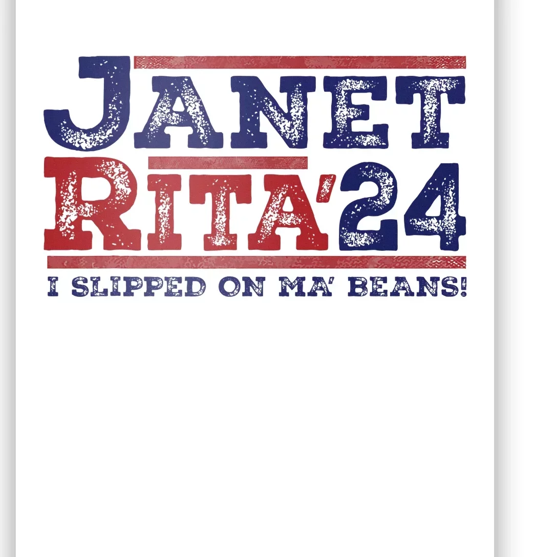 Janet And Rita For President 2024 Poster