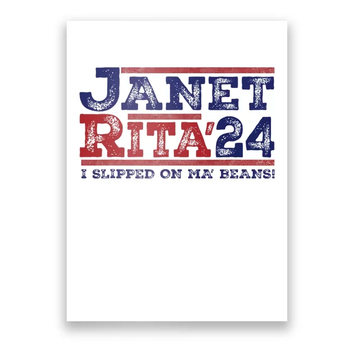 Janet And Rita For President 2024 Poster