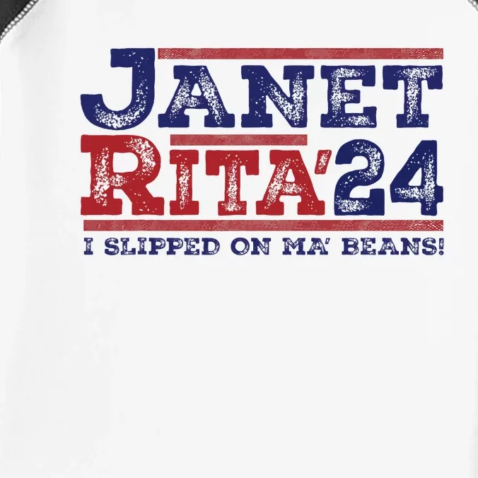 Janet And Rita For President 2024 Infant Baby Jersey Bodysuit