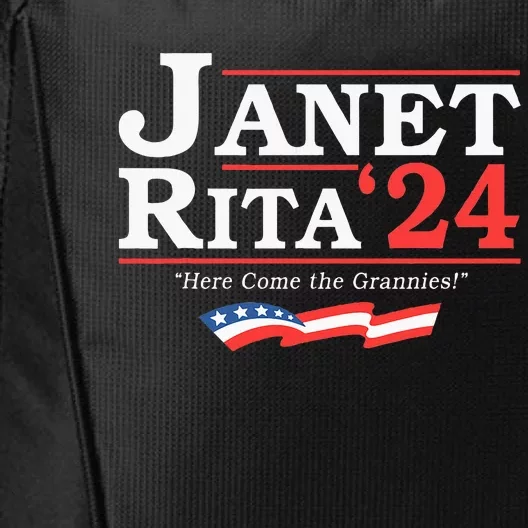 Janet And Rita 2024 Here Come The Grannies City Backpack