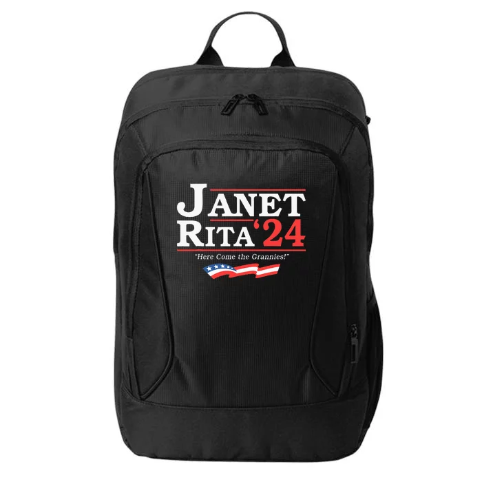 Janet And Rita 2024 Here Come The Grannies City Backpack