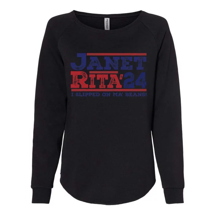 Janet And Rita For President 2024 President 2024 Womens California Wash Sweatshirt