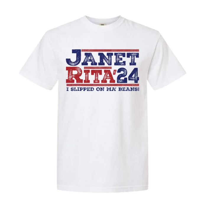 Janet And Rita For President 2024 President 2024 Garment-Dyed Heavyweight T-Shirt