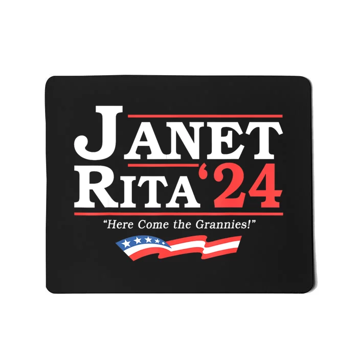 Janet And Rita 2024 Here Come The Grannies Mousepad